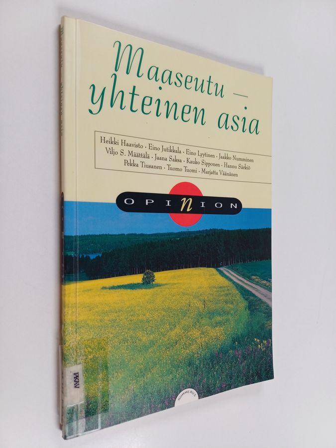 Maaseutu - yhteinen asia
