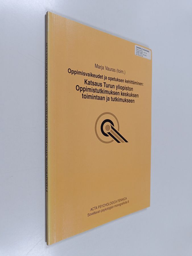 Oppimisvaikeudet ja opetuksen kehittäminen