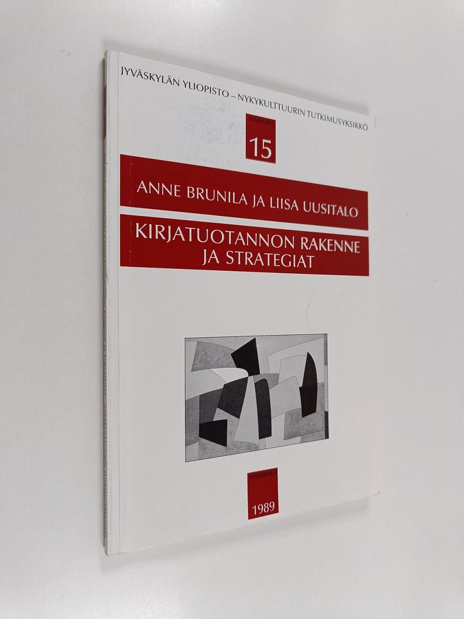 Kirjatuotannon rakenne ja strategiat