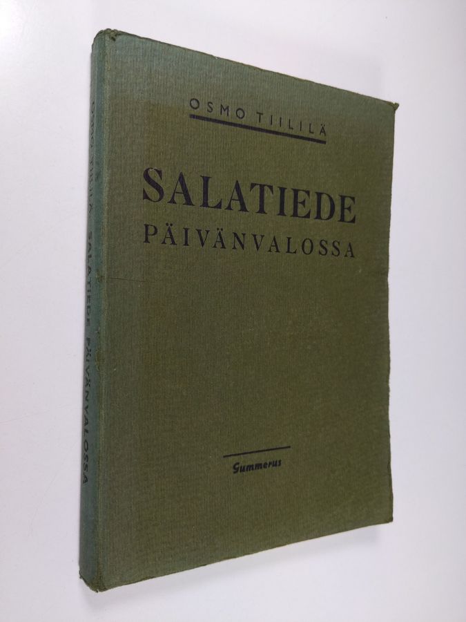 Salatiede päivänvalossa : Steinerin antroposofia ja kristinusko