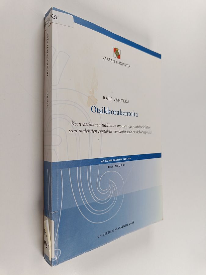 Otsikkorakenteita