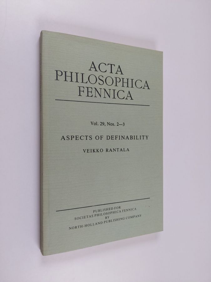 Aspects of definability