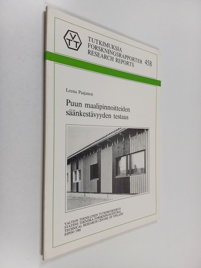 Puun maalipinnoitteiden säänkestävyyden testaus