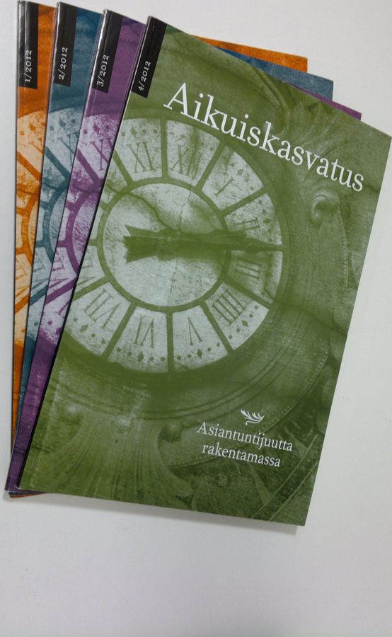 Aikuiskasvatus 1-4/2012 (vuosikerta) : aikuiskasvatustieteellinen aikakauslehti