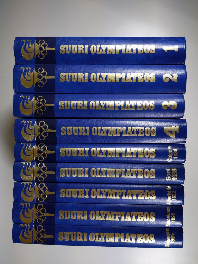Markku (toim.) Siukonen : Suuri olympiateos 1-9