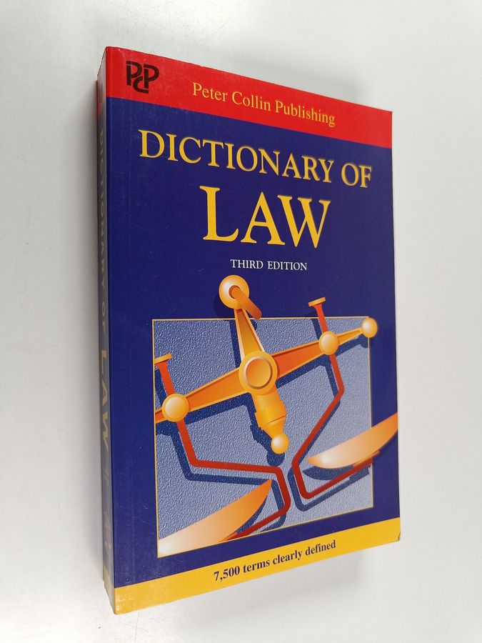 Dictionary of law