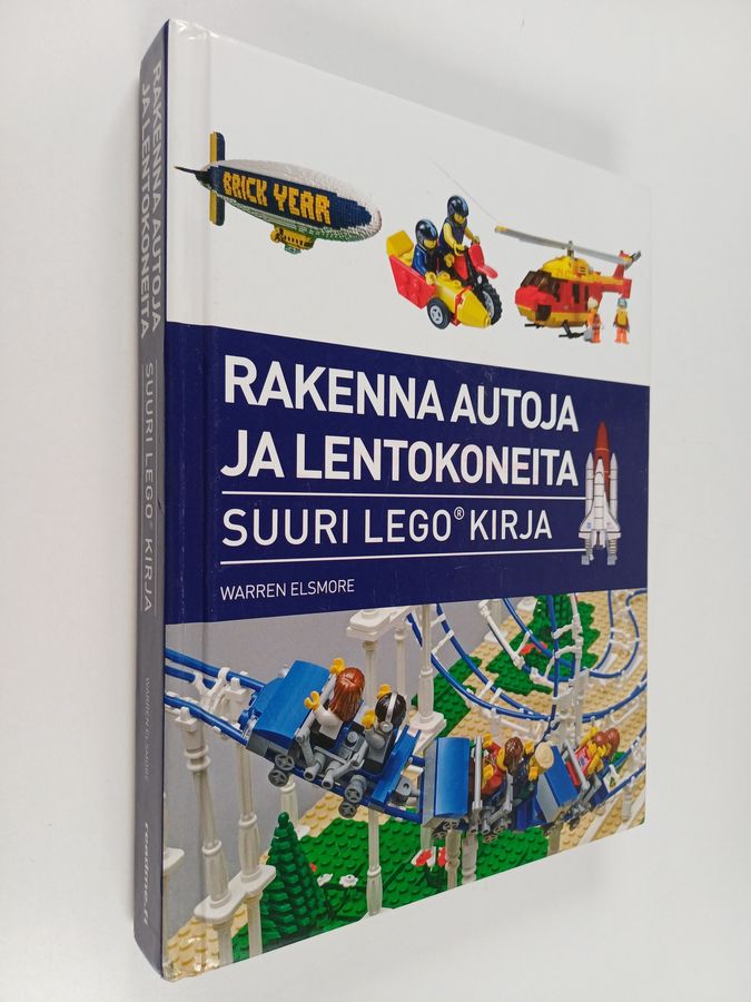 Warren Elsmore : Rakenna autoja ja lentokoneita : suuri legokirja