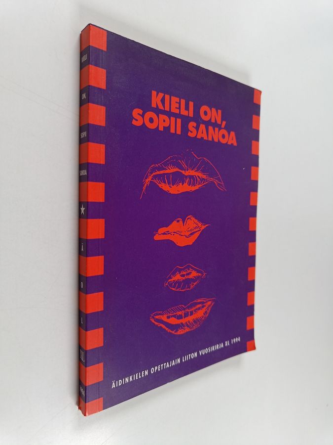 Kieli on, sopii sanoa