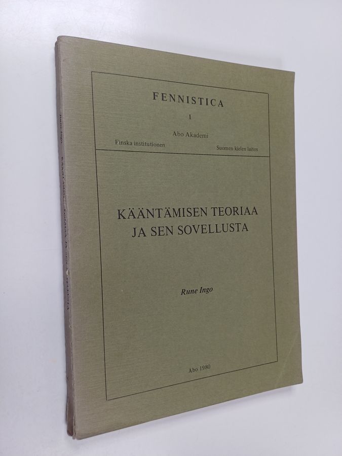 Kääntämisen teoriaa ja sen sovellusta