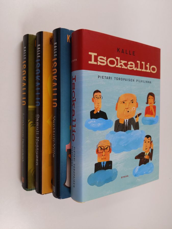 Kalle Isokallio : Kalle Isokallio-setti (4 kirjaa) : Venttiili Ville ; Samuli Huttusen synnyinlahja ; Lontoon lampaat ; Pietari Toropaisen pilvilinna