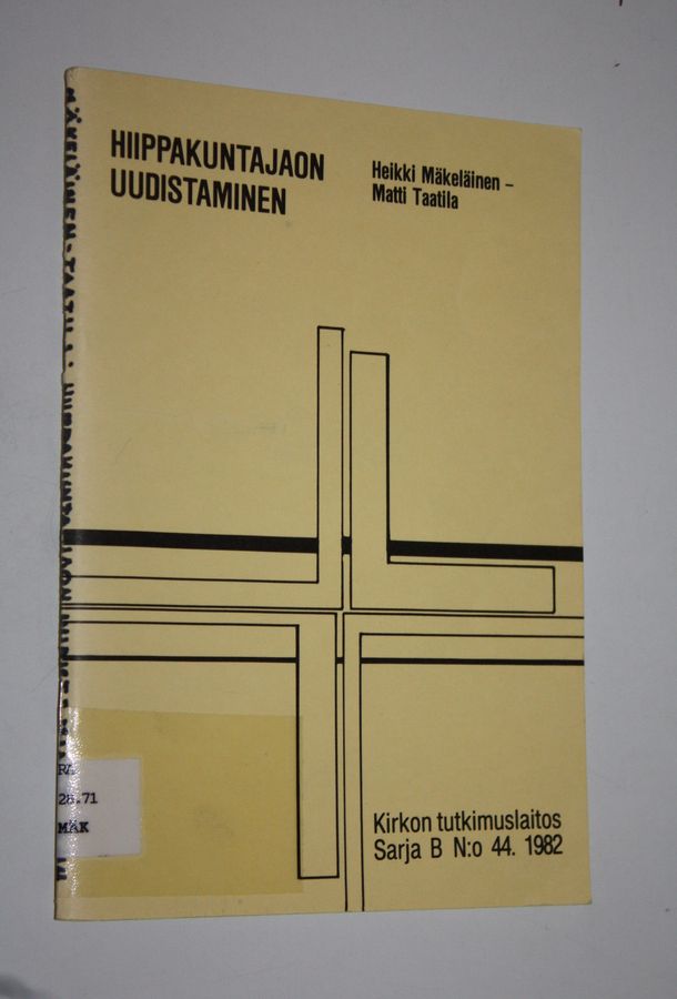 Hiippakuntajaon uudistaminen