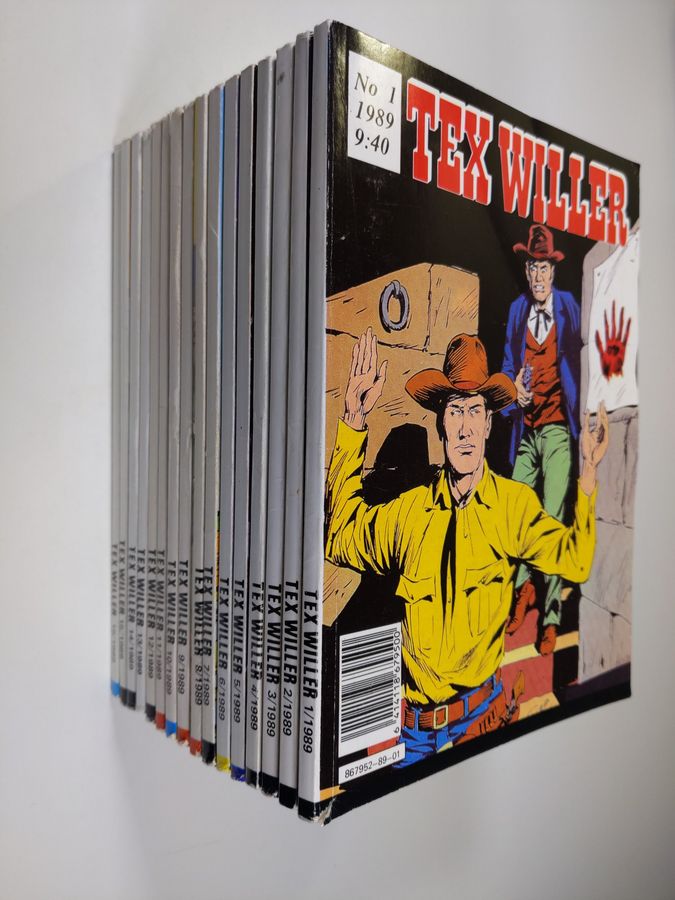Tex Willer vuosikerta 1989 (1-16)