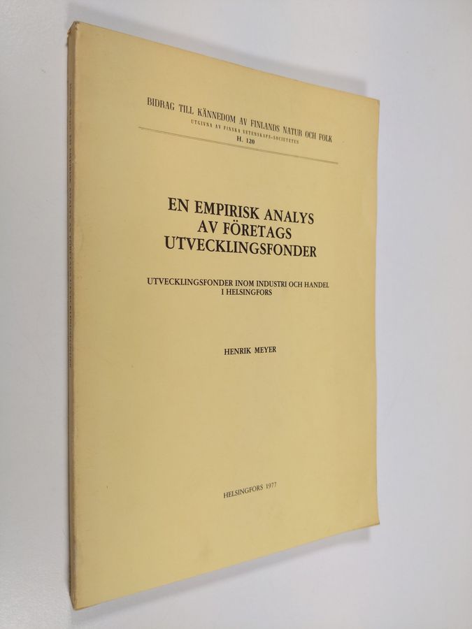 En empirisk analys av företags utvecklingsfonder