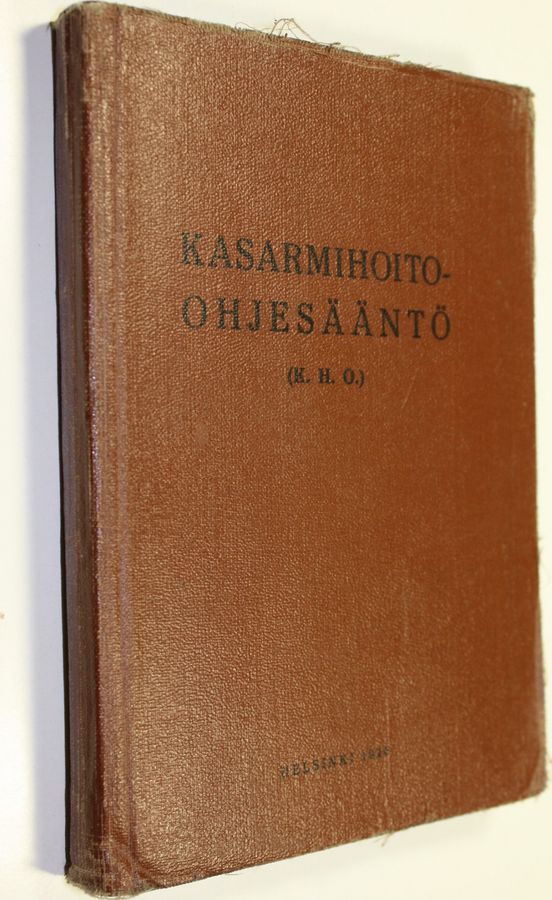 Kasarmihoito-ohjesääntö :