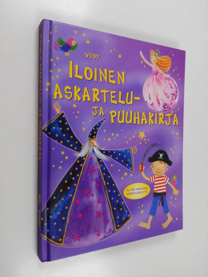 Iloinen askartelu- ja puuhakirja