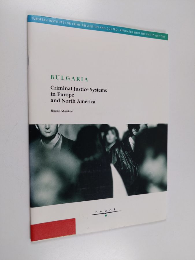 Criminal justice systems in Europe and North America