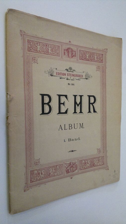 Behr Album 1 band : Edition Steingräber nr. 152