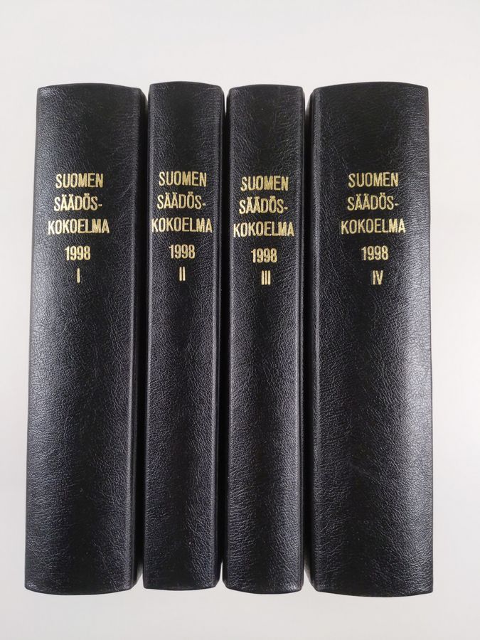 Suomen säädöskokoelma 1998 1-4