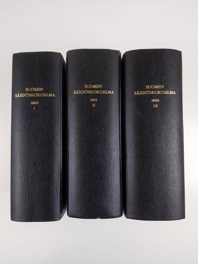 Suomen säädöskokoelma 1993 1-3
