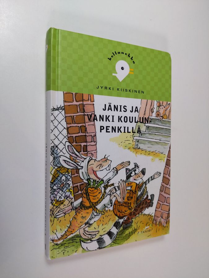 Jänis ja Vanki koulunpenkillä