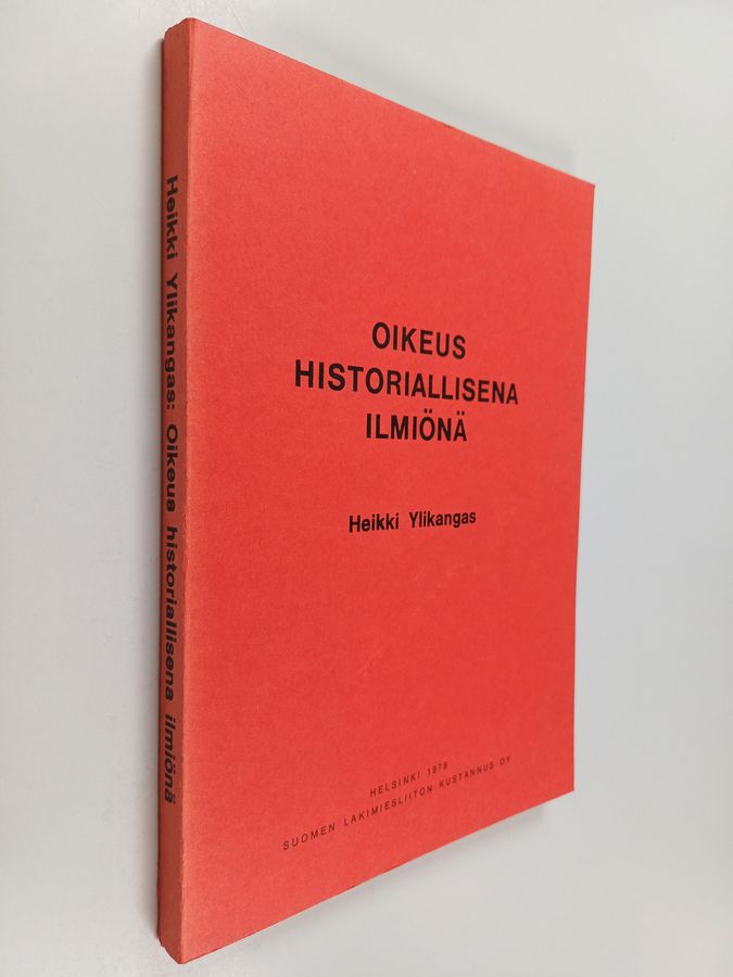 Oikeus historiallisena ilmiönä