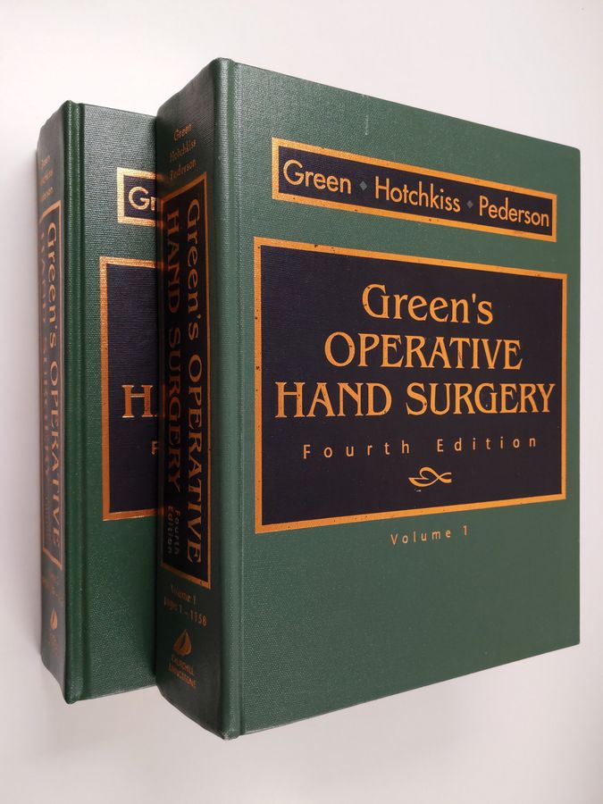 Green's operative hand surgery Vol. 1-2
