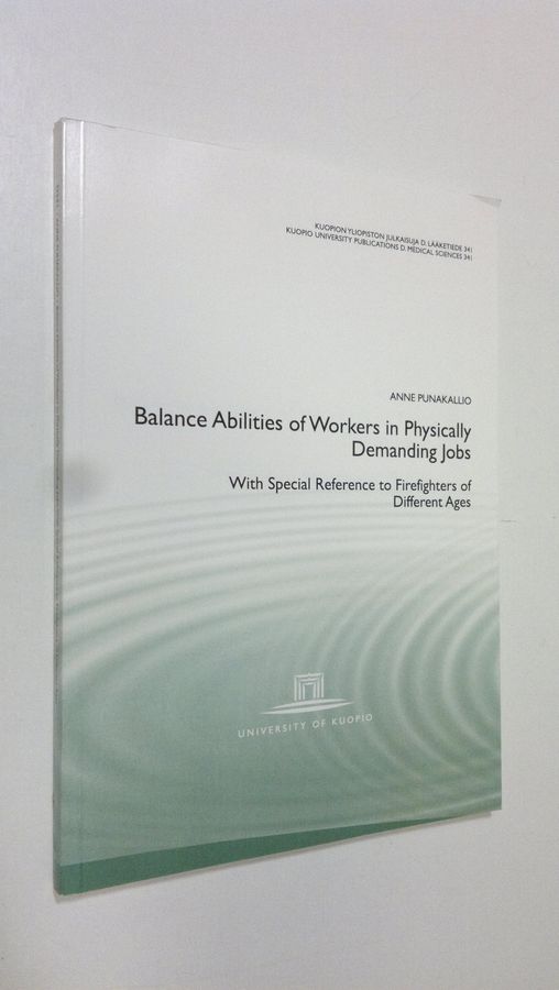 Balance abilities of workers in physically demanding jobs
