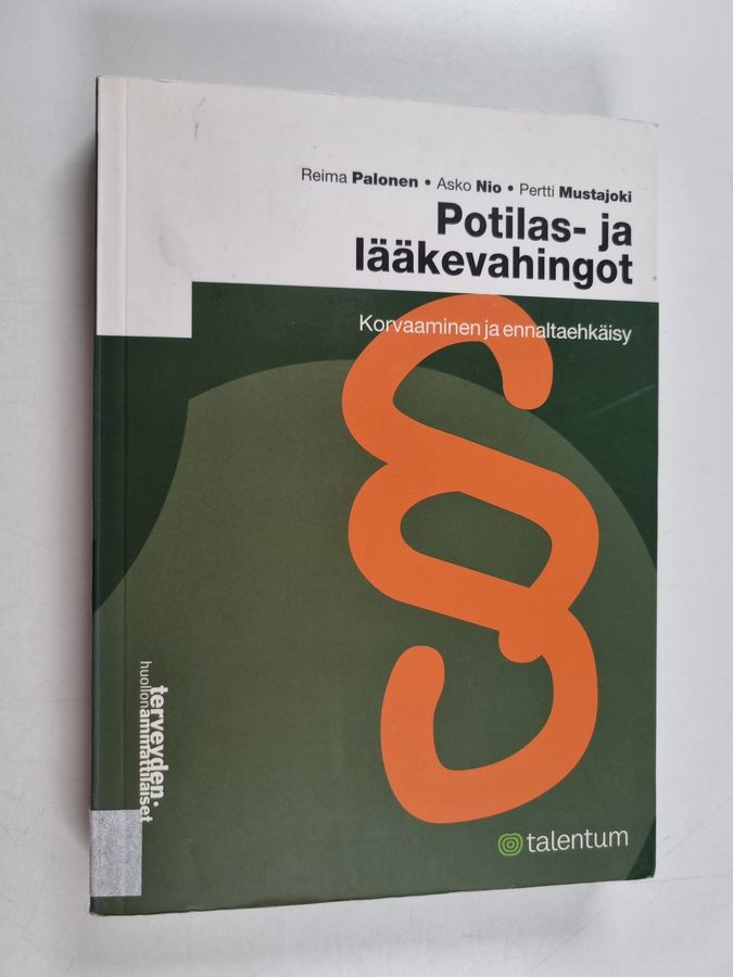 Potilas- ja lääkevahingot