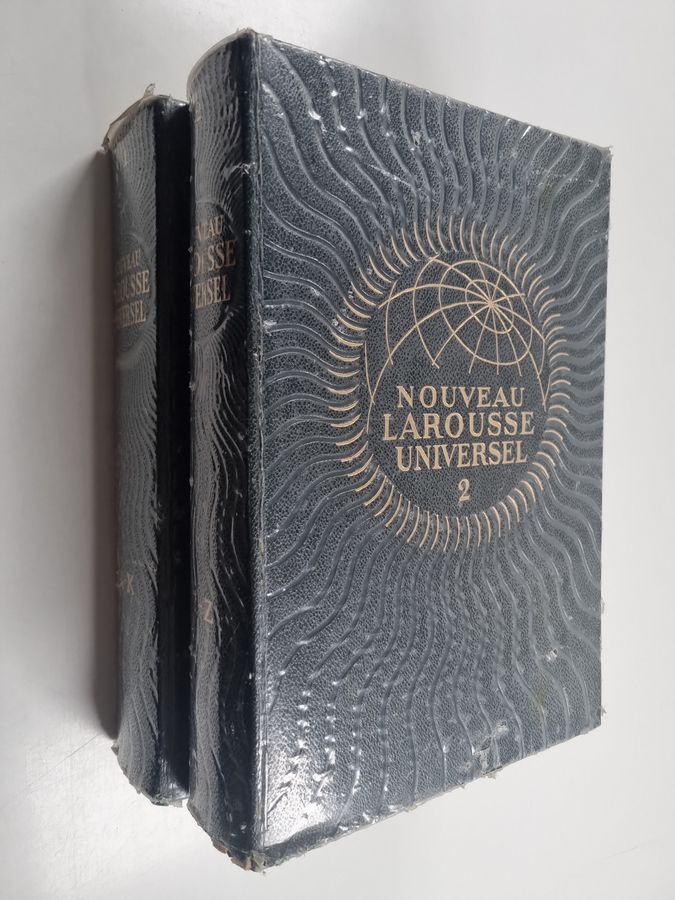 Pierre Larousse : Nouveau Larousse universel : dictionnaire encyclopédique en deux volumes 1-2 (A-K, L-Z)