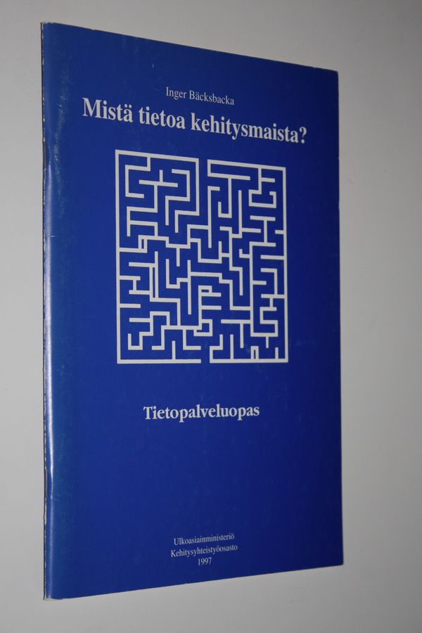Mistä tietoa kehitysmaista?