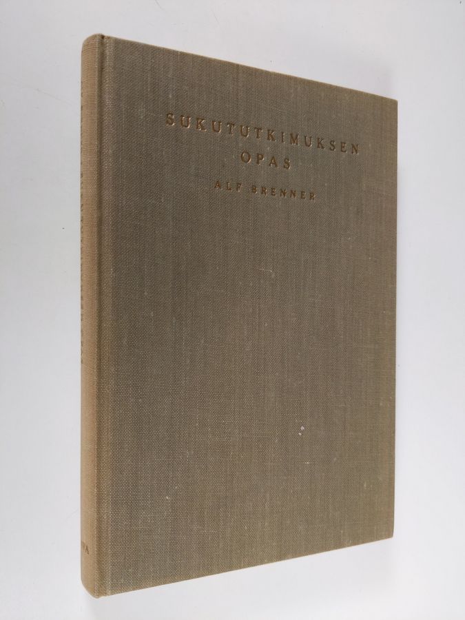 Alf Brenner : Sukututkimuksen opas