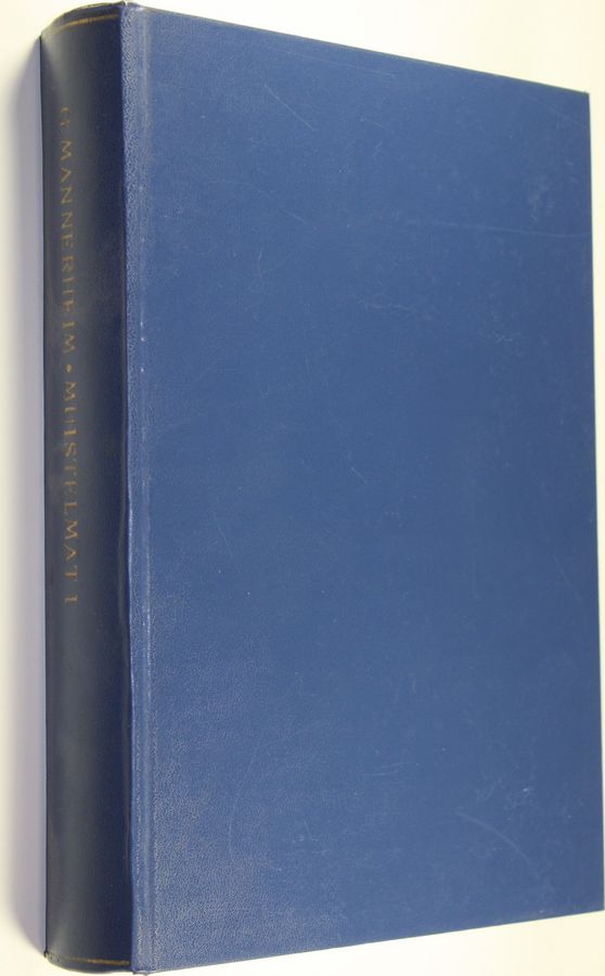 Carl Gustaf Emil Mannerheim : Muistelmat 1