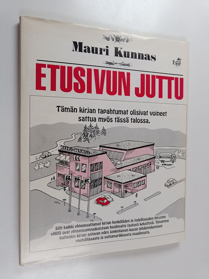 Etusivun juttu, eli, Kuinka sanomalehti syntyy