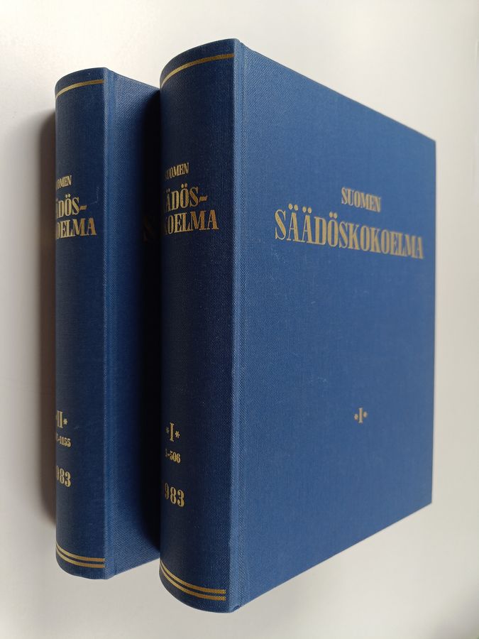 Suomen säädöskokoelma vuodelta 1983 1-2