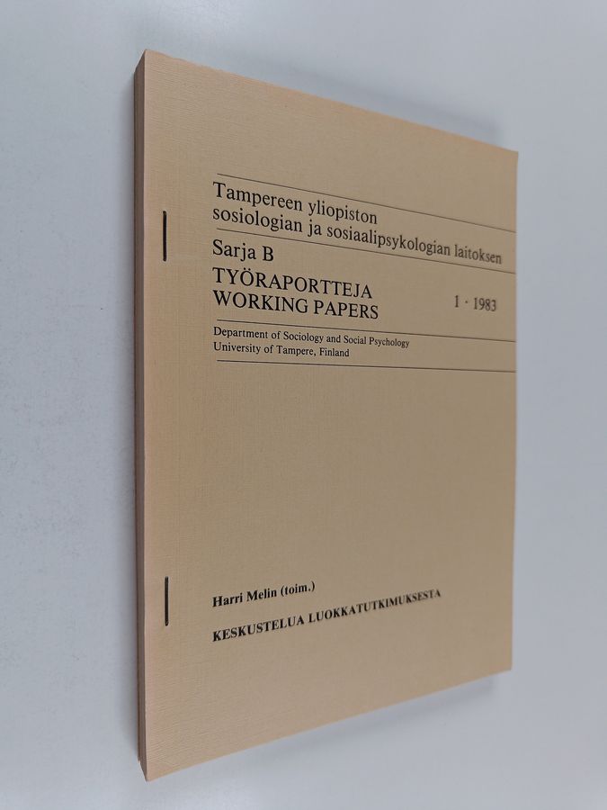 Keskustelua luokkatutkimuksesta