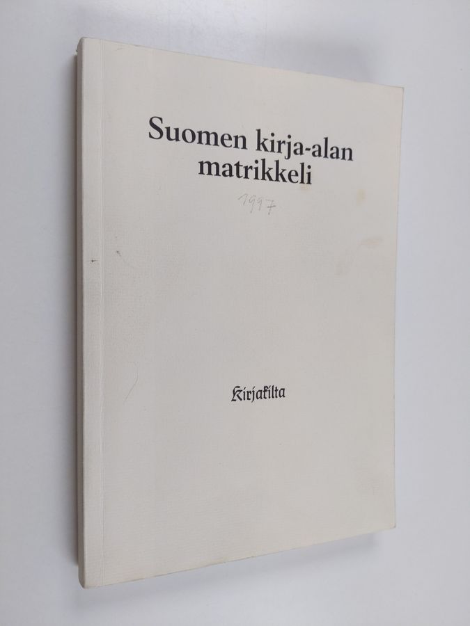 Suomen kirja-alan matrikkeli