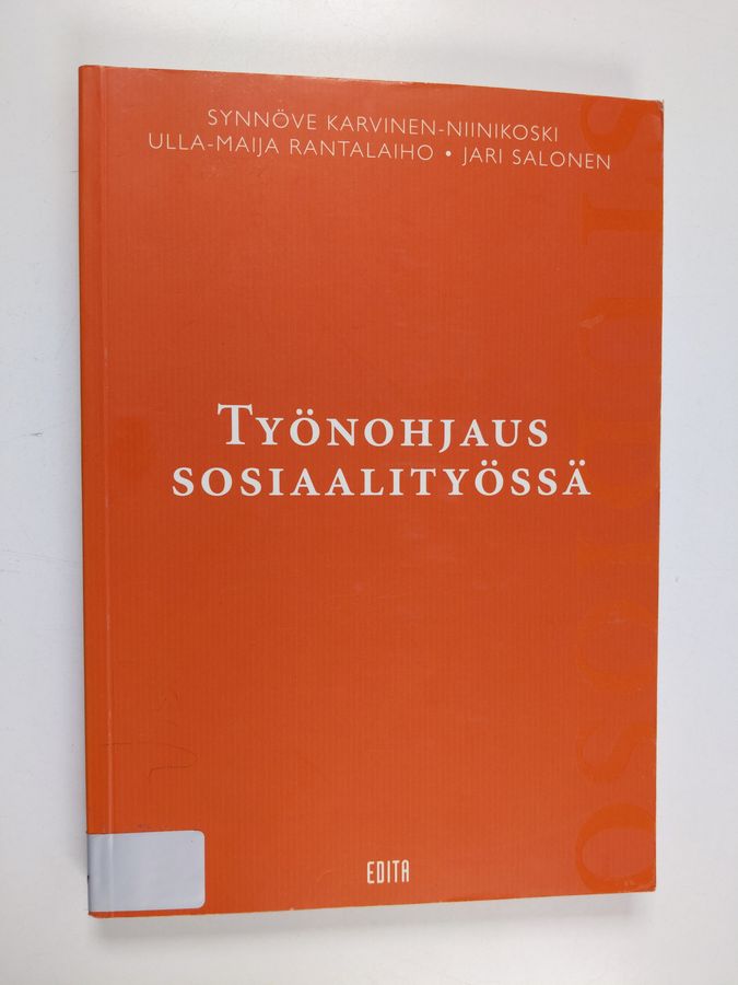 Työnohjaus sosiaalityössä