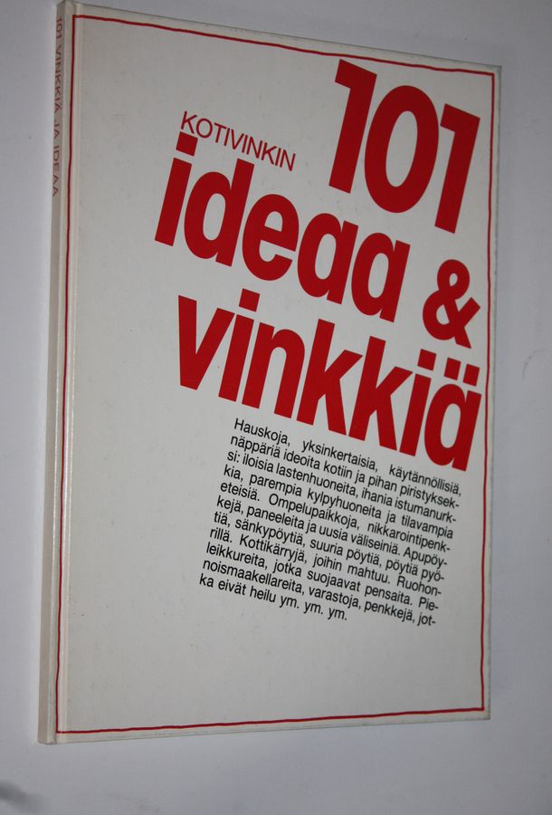 101 ideaa & vinkkiä