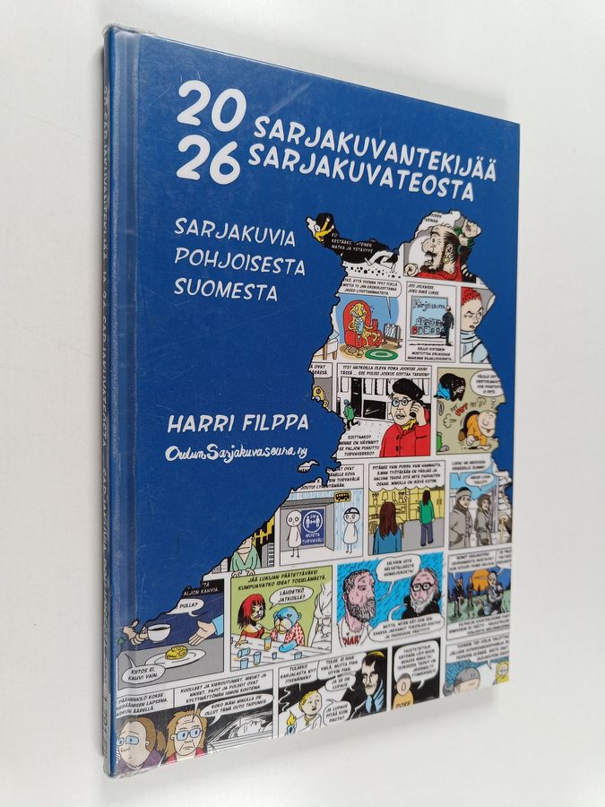 20 sarjakuvantekijää ja 26 sarjakuvateosta