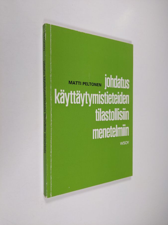 Johdatus käyttäytymistieteiden tilastollisiin menetelmiin