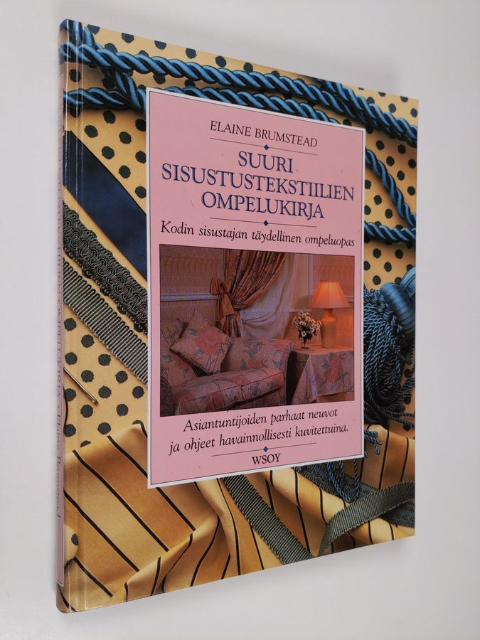 Suuri sisustustekstiilien ompelukirja