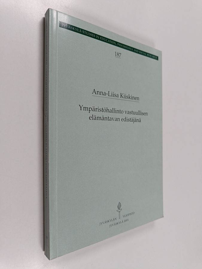 Ympäristöhallinto vastuullisen elämäntavan edistäjänä