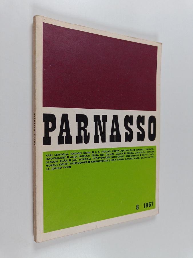 Parnasso 8/1967