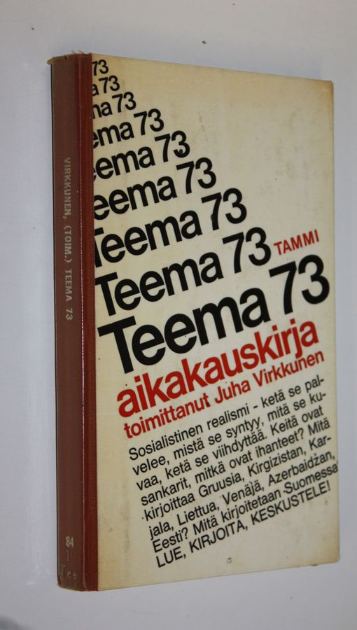 Juha (toim.) Virkkunen : Teema : aikakausikirja 1973