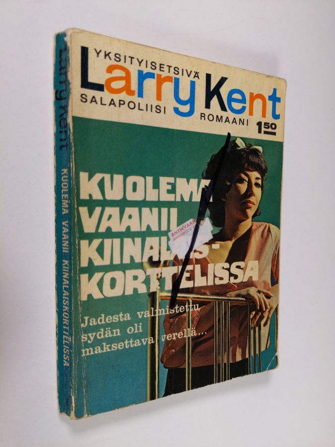 Larry Kent : Kuolema vaanii kiinalaiskorttelissa