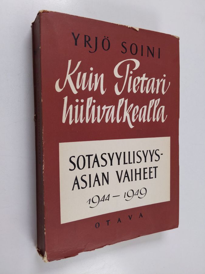 Kuin pietari hiilivalkealla