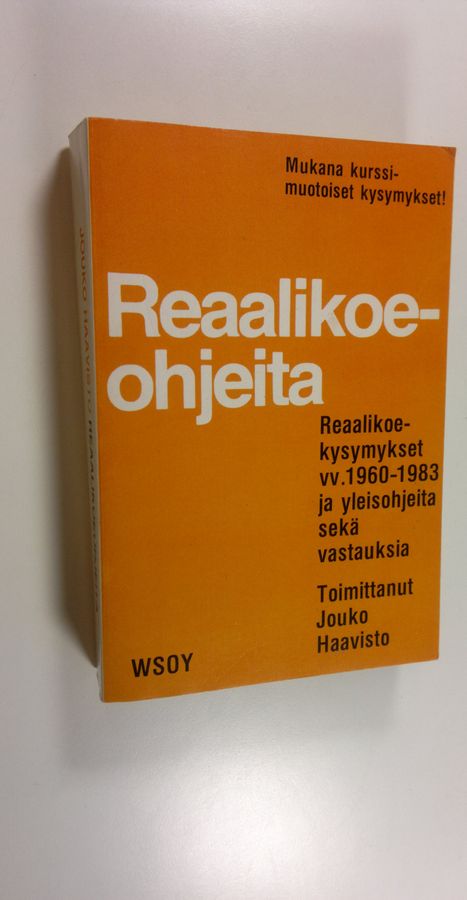 Reaalikoeohjeita