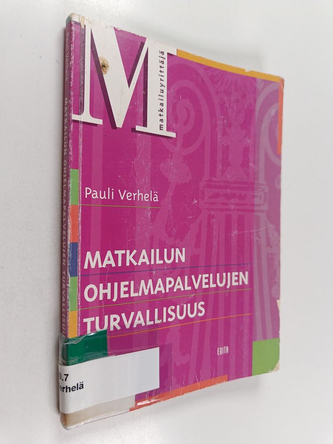 Matkailun ohjelmapalvelujen turvallisuus