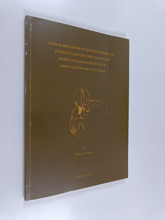 Lyme borreliosis in neurootological patients and the prevalence of Borrelia burgdorferi s.l. in urban Ixodes ricinus ticks