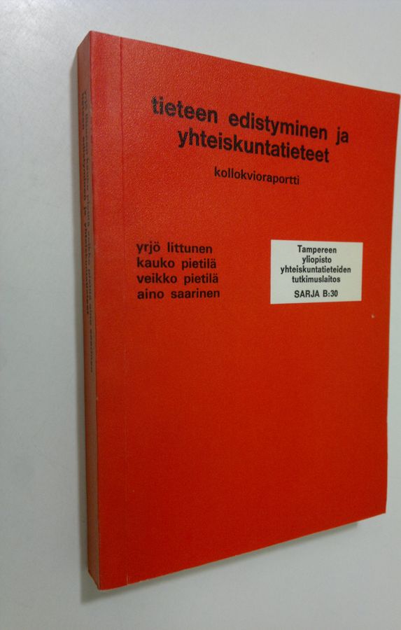 Tieteen edistyminen ja yhteiskuntatieteet